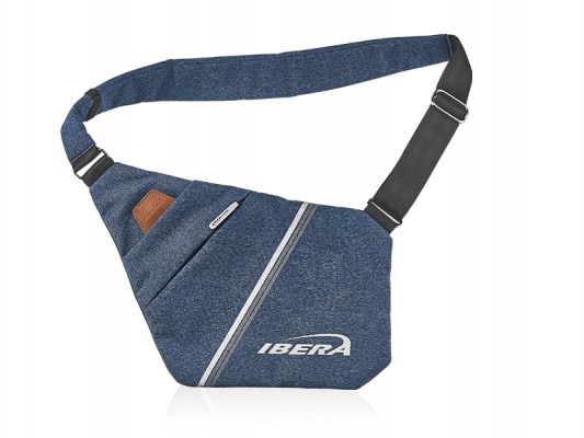 Torba przez ramię Ibera ib-sf1 jeans melanż