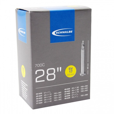 Dętka rowerowa Schwalbe 28 presta 60mm
