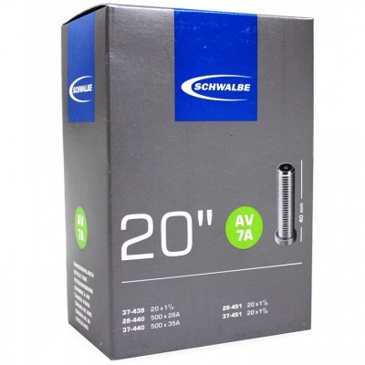 Dętka rowerowa Schwalbe 20 av 40mm (av7a)