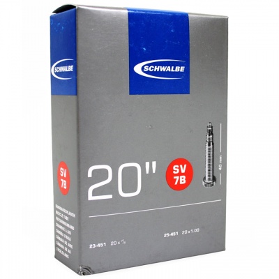 Dętka rowerowa Schwalbe 20x0,90/1,00  presta 40mm (sv7b)