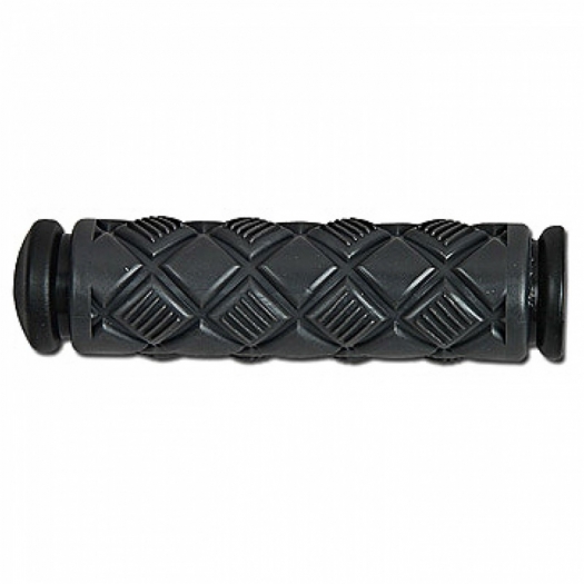 Chwyty rowerowe HY-366-3 125mm szaro-czarne