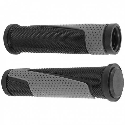 Chwyty rowerowe WL-G305 135mm czarne/szare