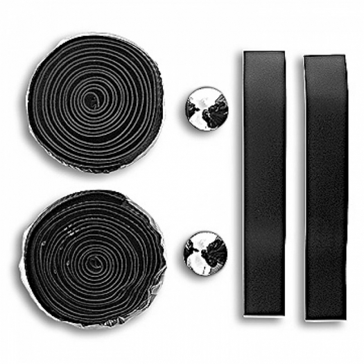 Owijka kierownicy CS-T110 1850x30mm srebrna