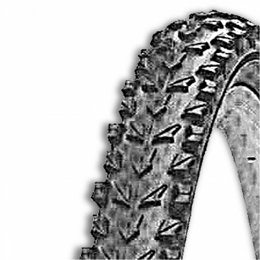 Opona rowerowa H-523 26x2.10 54-559 MTB Czarna