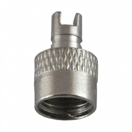 Kapturek zaworu KA-3 Metal Schrader Kluczyk - E