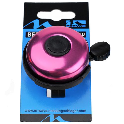 Dzwonek rowerowy M-Wave magenta