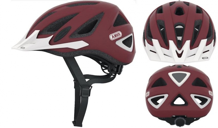 Kask abus pedelec l (56-62 cm) czerwony