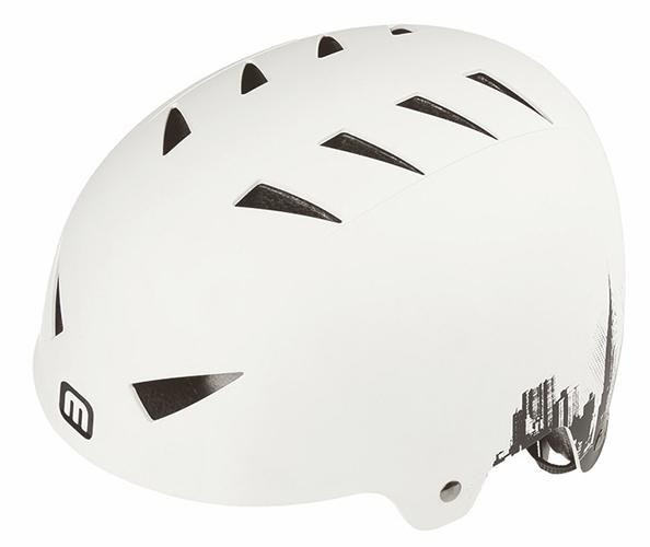 Kask mighty x-style m (54-58mm) skyline biay mat