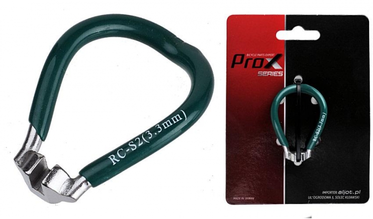 Klucz Prox do szprych 3.3 mm zielony