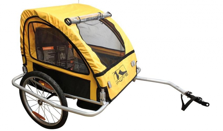 Przyczepka rowerowa M-Wave rama alu komfort
