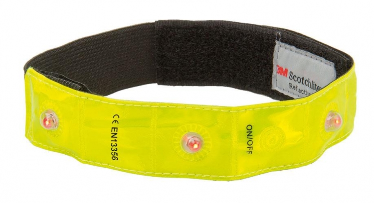 Opaska odblaskowa M-Wave LED 3M