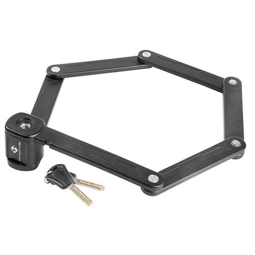 Zapięcie rowerowe M-Wave składane 875mm kluczyk