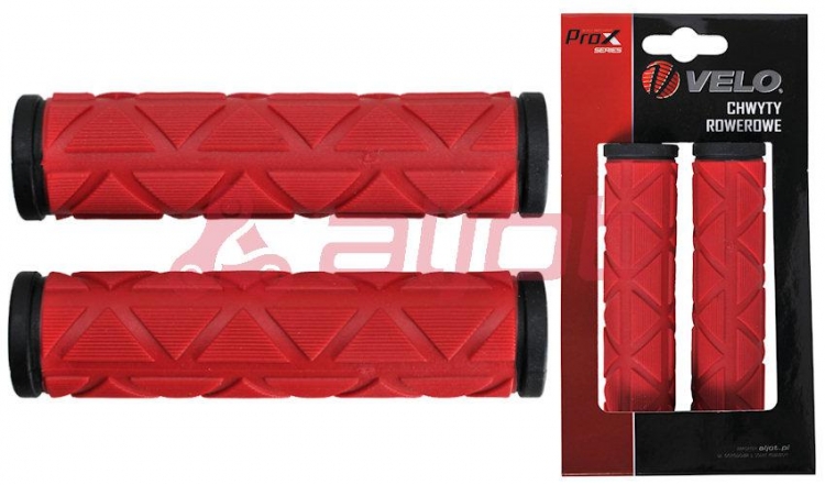 Chwyty velo pro-x vlg-172d2 122mm czerwone