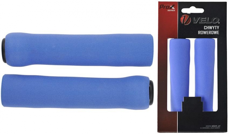 Chwyty Velo Prox niebieskie silicon