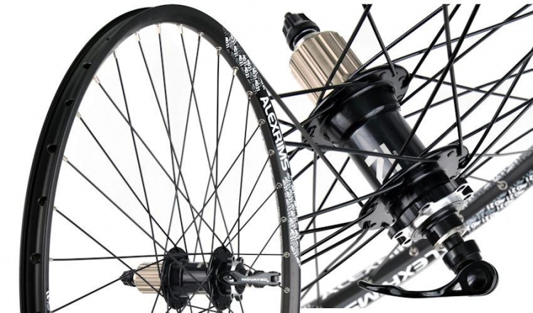Koło rowerowe tylne 26 Alexrims MD21 kaseta czarne