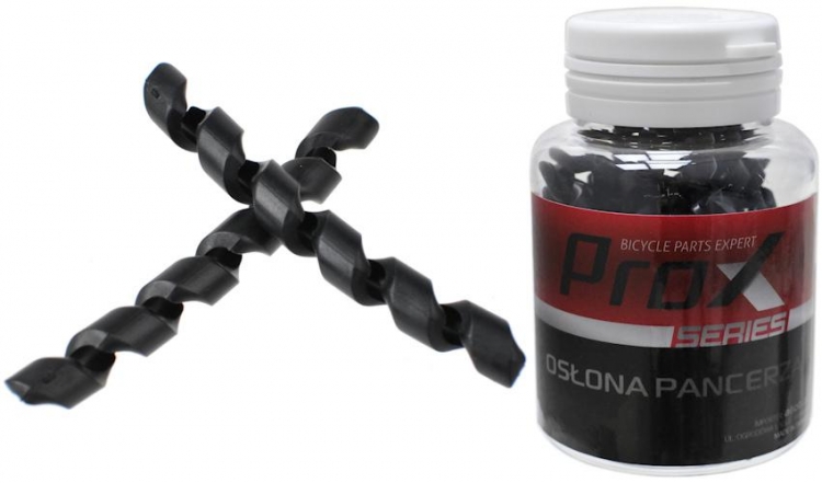 Osłona pancerza Prox spirala czarna  30szt.