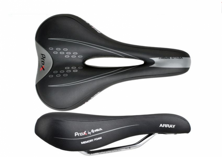 Siodełko rowerowe Velo Prox VL-4109N Venus czarne