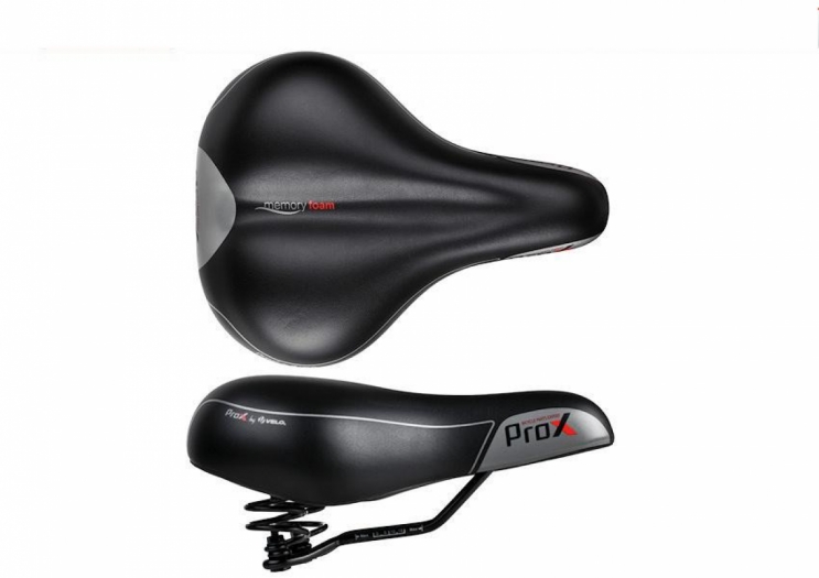 Siodełko rowerowe Velo Prox vl-6104s czarne