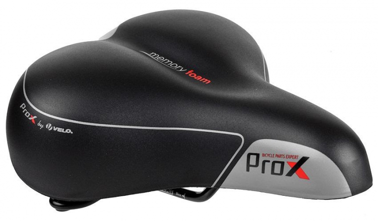 Siodełko rowerowe Velo Prox vl-6123s czarne