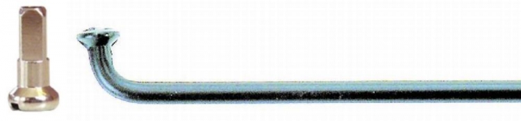 Szprycha rowerowa import 178mm+nakrętka