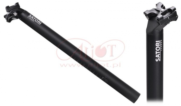 Wspornik siodła Satori Camber 31,6/400mm czarny - ZD