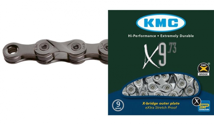 Łańcuch rowerowy KMC X9-73 1/2x11/128 114og 9-rz.