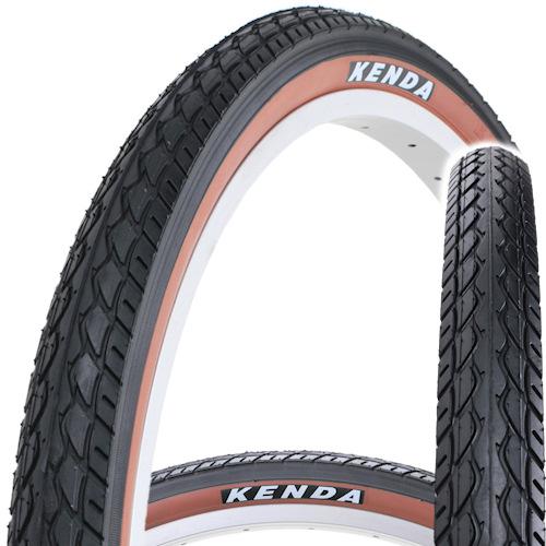 Opona rowerowa Kenda 24x1,75 47-507 E-BIKE brązowy bok