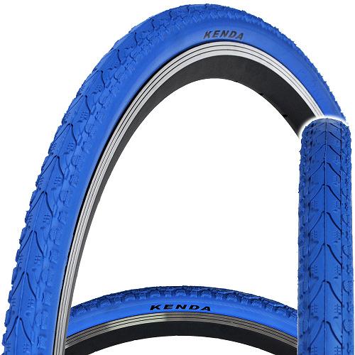 Opona rowerowa Kenda 700x38C 40-622 khan niebieska