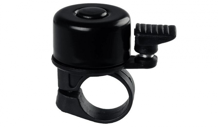 Dzwonek rowerowy mini czarny
