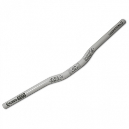 Kierownica rowerowa Amoeba BORLA 620x30mm biała