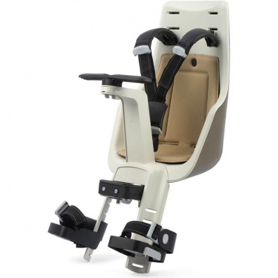 Fotelik dziecięcy Bobike Mini City Exclusive na rower przód Safari Chic