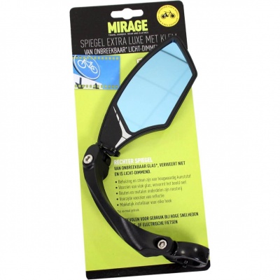 Lusterko rowerowe Mirage regulowane prawe