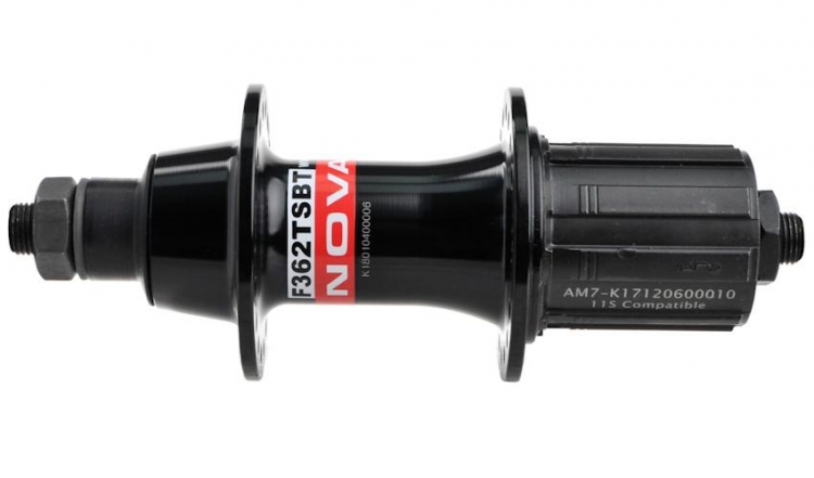 Piasta tylna Novatec f362sb 32H czarna v-brake - E