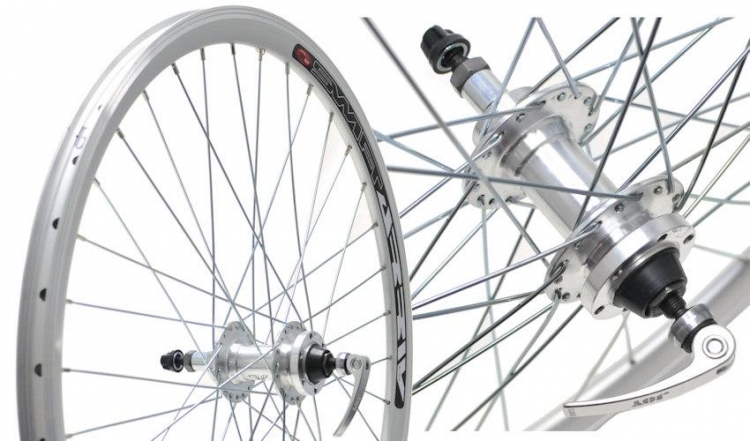 Koło rowerowe tylne 24" swift stożek tarcza wolnobieg QR