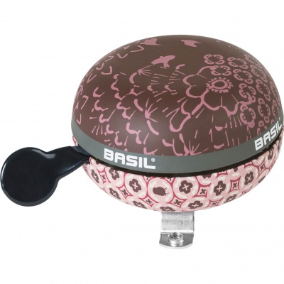 Dzwonek rowerowy ding dong Basil Boheme fig red