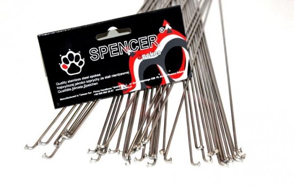 Szprychy 272 Spencer 36 szt b/nypla srebrne