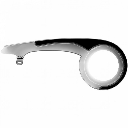 Osłona łańcucha BRT-JAGUAR 38T czarna/transp
