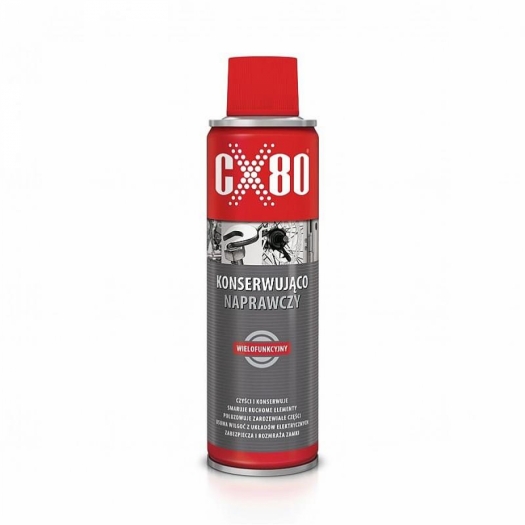 Preparat CX80 konserwująco-naprawczy spray 250ml