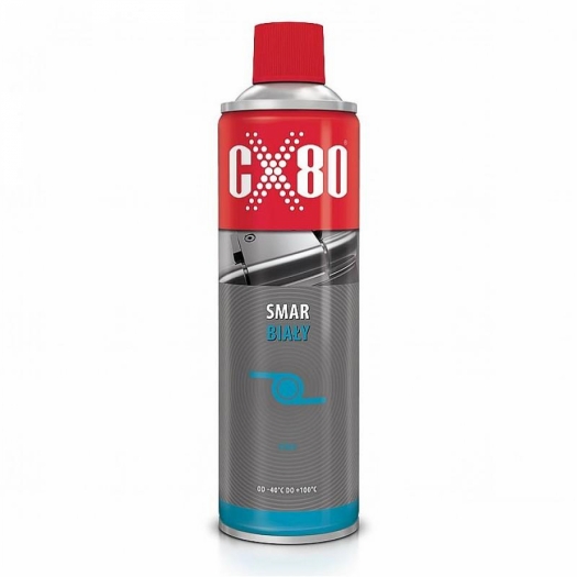 Preparat CX80 smar biały spray 500ml