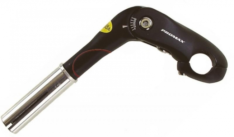 Wspornik kierownicy Promax 1/22,2 czarny - E
