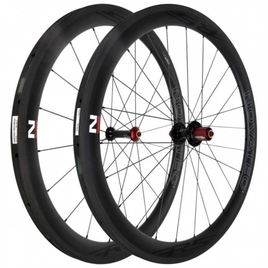Zestaw kół Novatec R5-T 28" CARBON szytka szosa