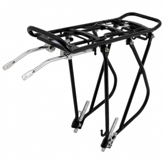 Bagażnik rowerowy alu 24-28" czarny