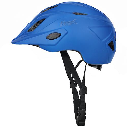 Kask rowerowy dziecięcy Prox Flash LED M niebieski