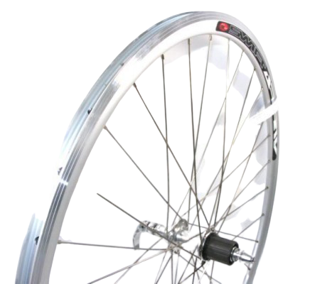 Koło rowerowe tylne 28 szosa srebrne Q-lai