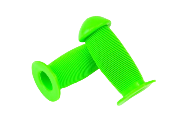Chwyty rączki rowerowe grzybek 95mm zielony