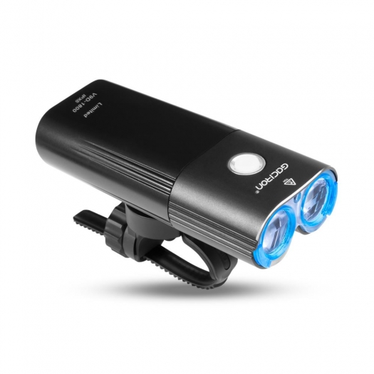 Lampka rowerowa przednia Gaciron V9 USB włącznik