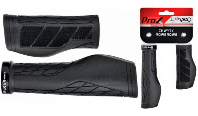 Chwyty rowerowe Velo Prox vlg-1670-2d3 132/92mm 
