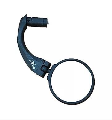Lusterko rowerowe okrągłe długie regulowane 62mm