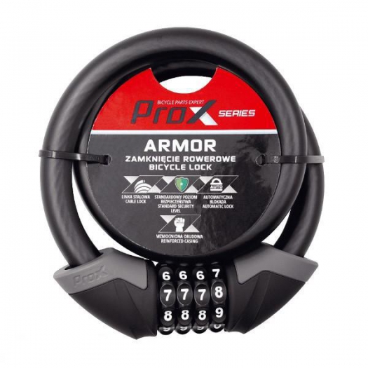 Zapięcie rowerowe Prox Armor 15x1000  szyfr