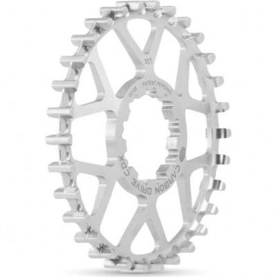 Zębatka tylna Gates CDX 30T 9-rz Shimano srebrna